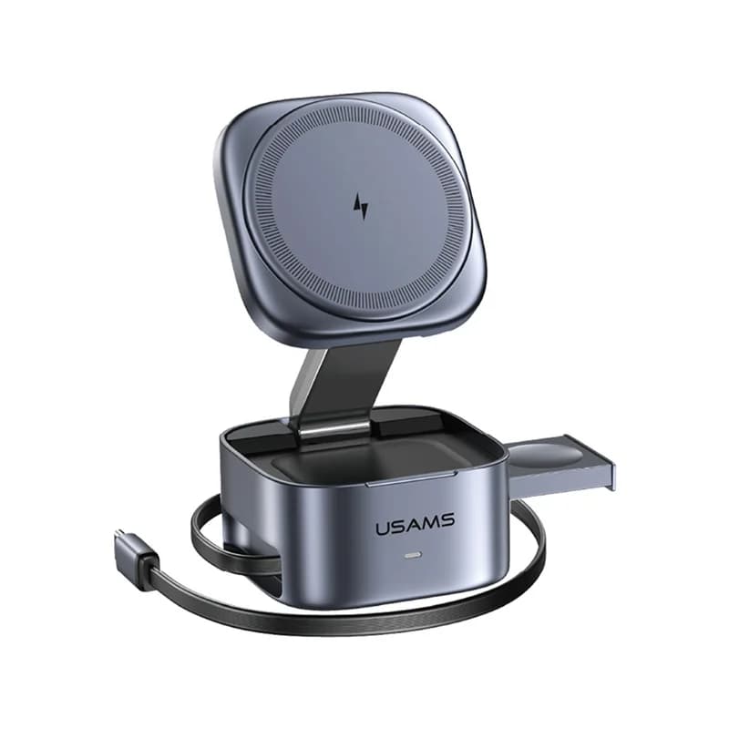 Chargeur sans fil 3-en-1 Qi2